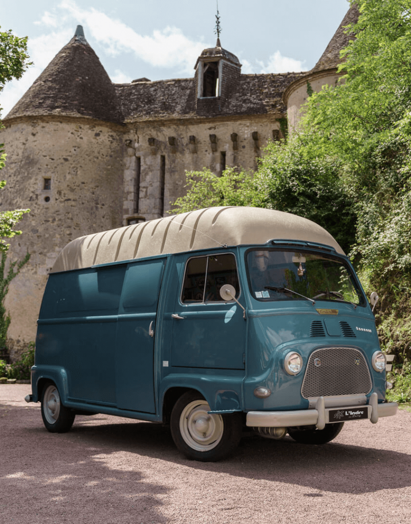 Combi en road-trip au château de Gargilesse dans l'indre
